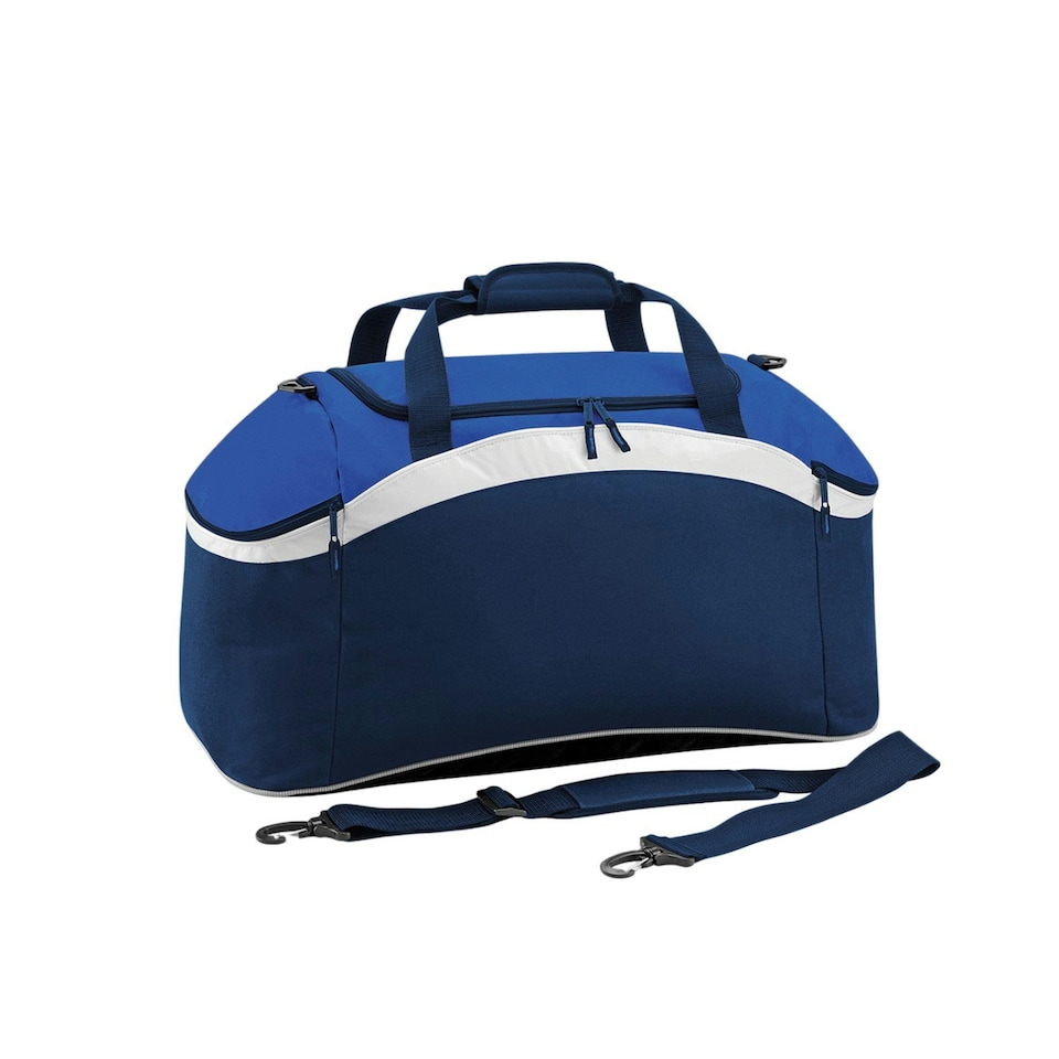 Bagbase Teamwear Holdall - French Navy/Bright Blue - One Size