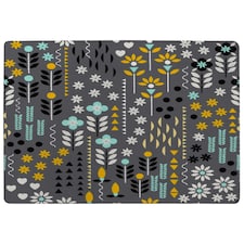 Flower Print (Rug) Multi | XL: 160x230cm