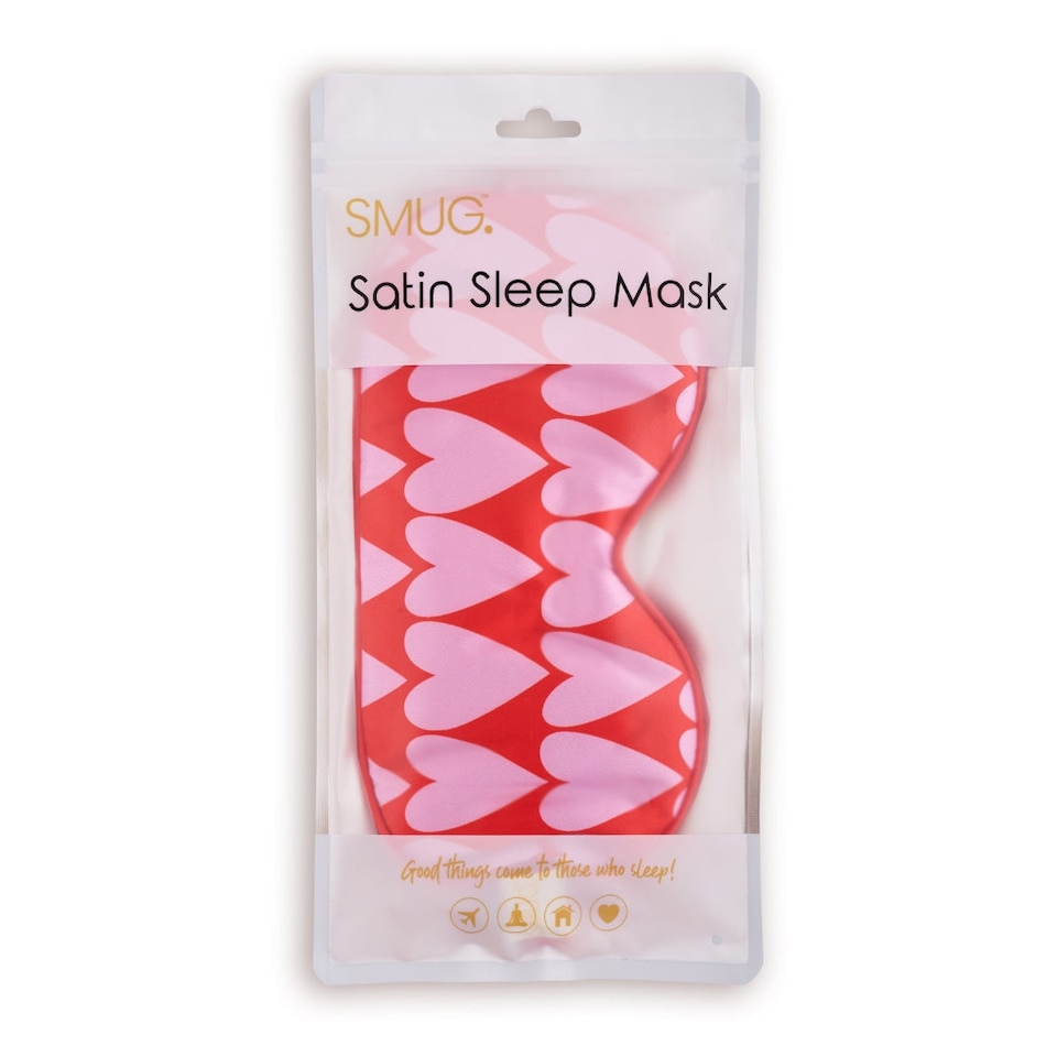 image 1 of SMUG Satin Sleep Mask - Longheart Print