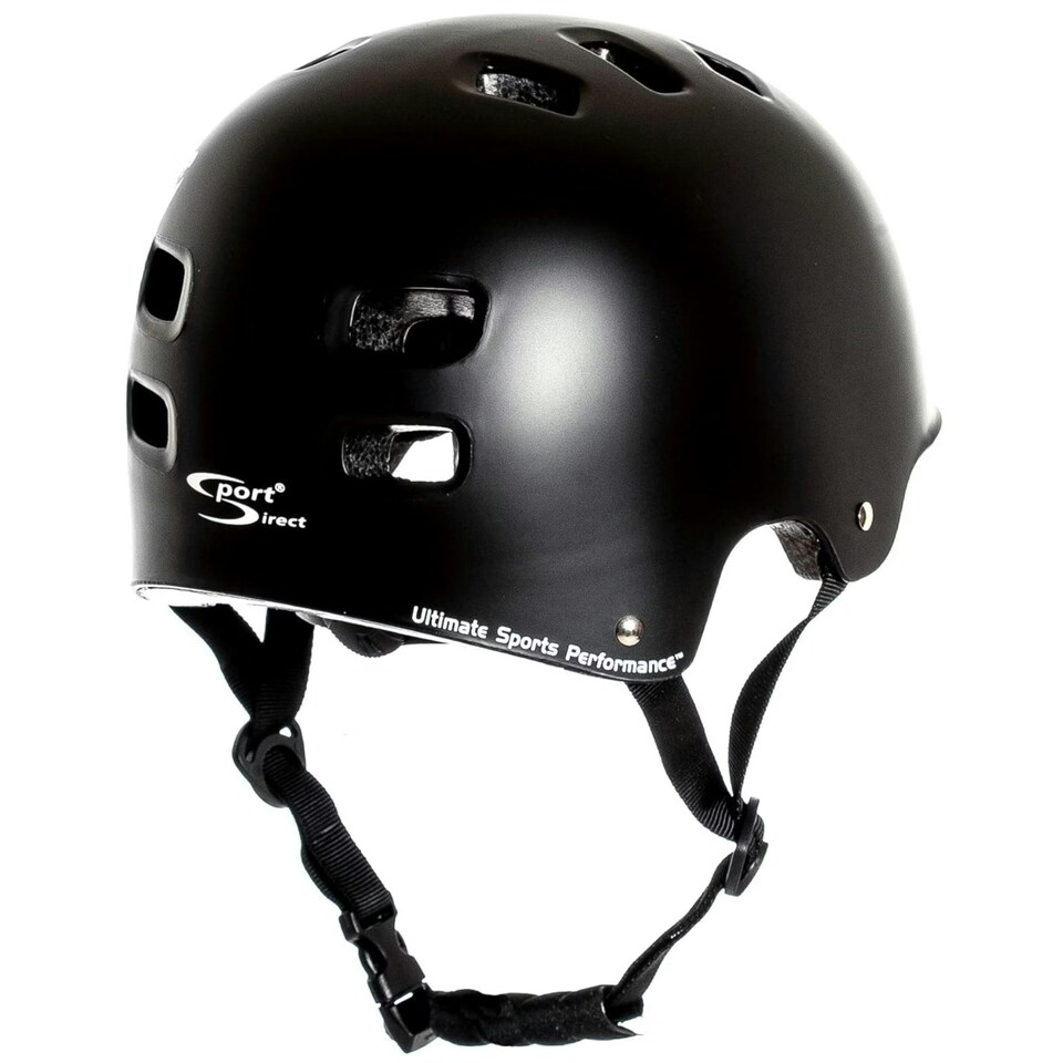 image 1 of Sport Direct "The Hand" Black Bicycle Bike BMX Helmet 55-58cm Black | M