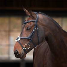 Shires Velociti Lusso Elite Grackle Bridle Black | Size: X-Full
Colour: Black