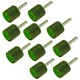 image 2 of Flap Wheel Disc Shaft Mounted Abrasive Sanding Drill 25mm 80Grit 10PK AT092