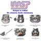 image 5 of Carrera guide adapters Rear Screw x 2 WASP NEW