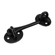Timco - Cabin Hooks - Black (Size 4" - 1 Each)