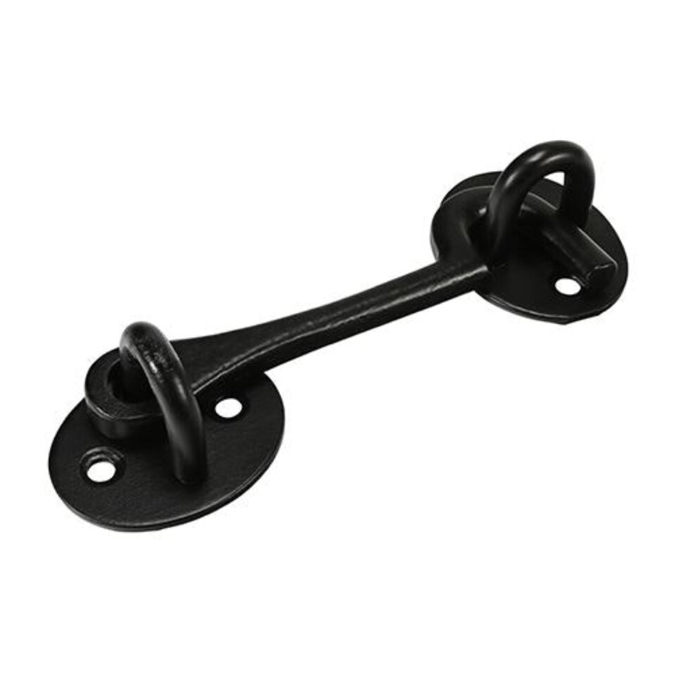 Timco - Cabin Hooks - Black (Size 4" - 1 Each)