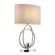 image 7 of Loop Polished Chrome Touch Table Lamp