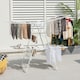 image 4 of COSTWAY 2-Tier Clothes Drying Rack Folding Dryer Garment