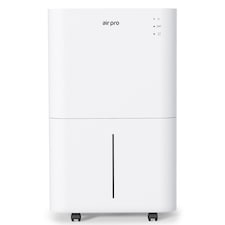 Air Pro WiFi Dehumidifier - 4L Water Tank, 25L /Day, 24H Timer Laundry Drying - Portable Electric Mould, Damp And Condensation Remover | White | 25L / Day | 1