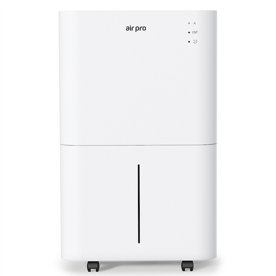 image 1 of Air Pro WiFi Dehumidifier - 4L Water Tank, 25L /Day, 24H Timer Laundry Drying - Portable Electric Mould, Damp And Condensation Remover | White | 25L / Day | 1