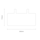 image 3 of Showerdrape Bagno Chrome Shower Caddy