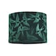 image 1 of Bird Decorated Dark Forest Green Velvet Fabric Lamp Shade with Inner Lining | Green | 10"