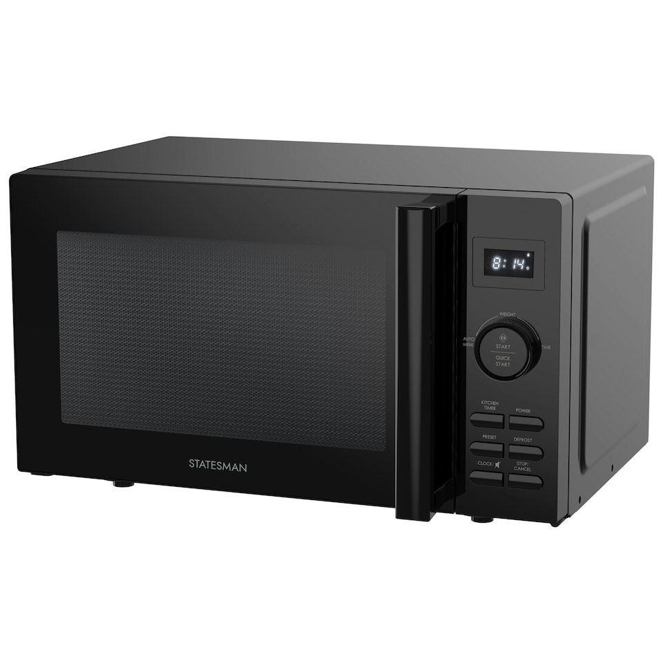 image 1 of Statesman SKMS0820DSB Solo Digital Microwave, 20 Litre, 800W, Black
