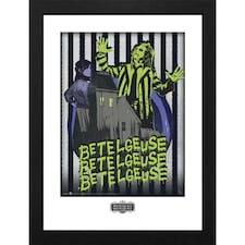 Beetlejuice Beetlejuice 30 x 40cm Framed Collector Print