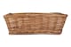 image 2 of Extra Large Tapered Split Willow Tray | Brown | Brown | X Large