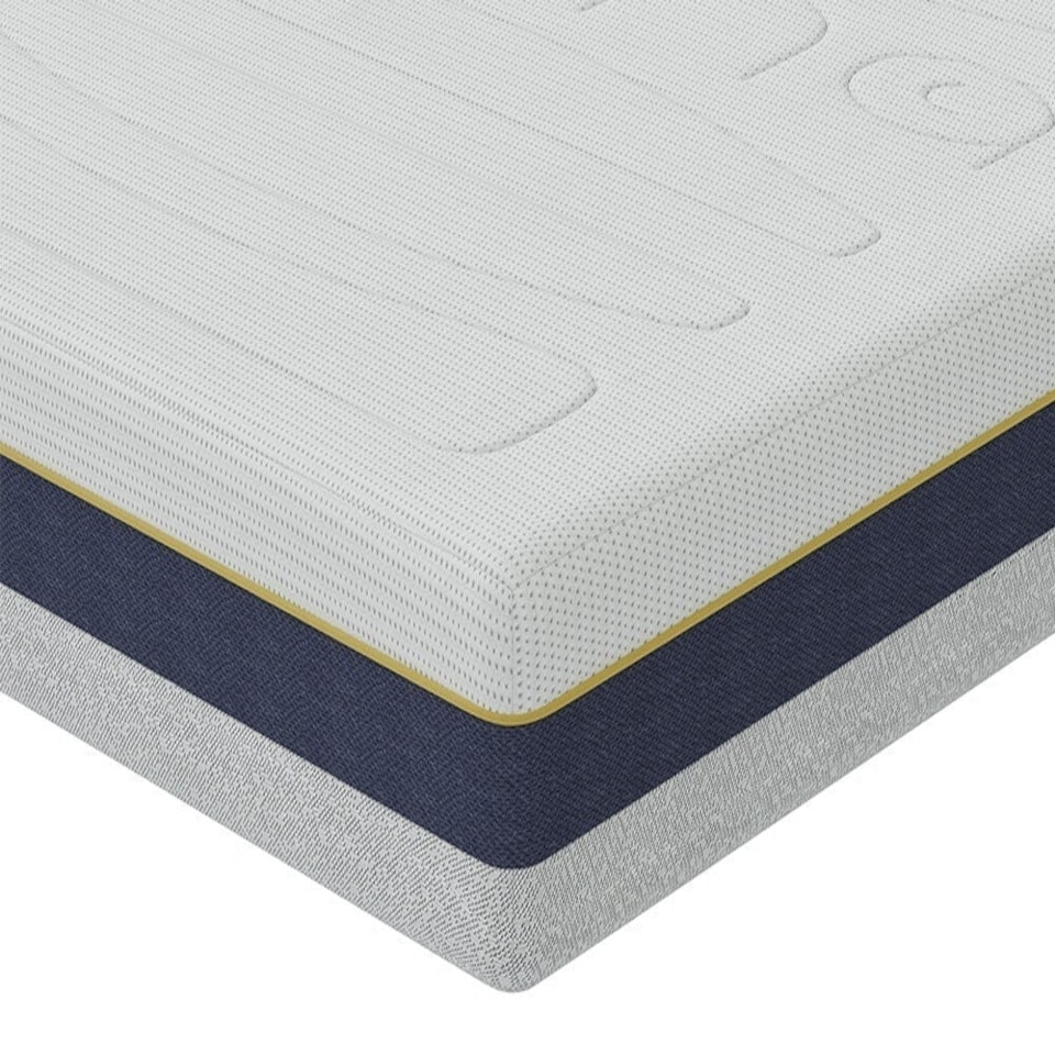 image 1 of Luna 4000 Support Gel Memory Pocket Hybrid Mattress Grey | Super King
