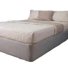 Belledorm Jersey Base Wrap - Cloud Grey - Double