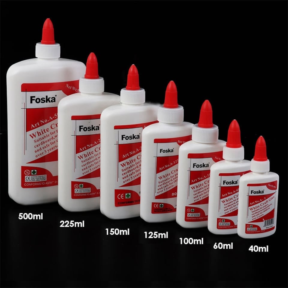 image 1 of White Glue in Flat Bottle 100g