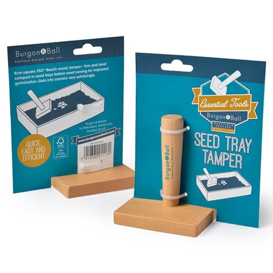 image 1 of Burgon & Ball Seed Tray Tamper