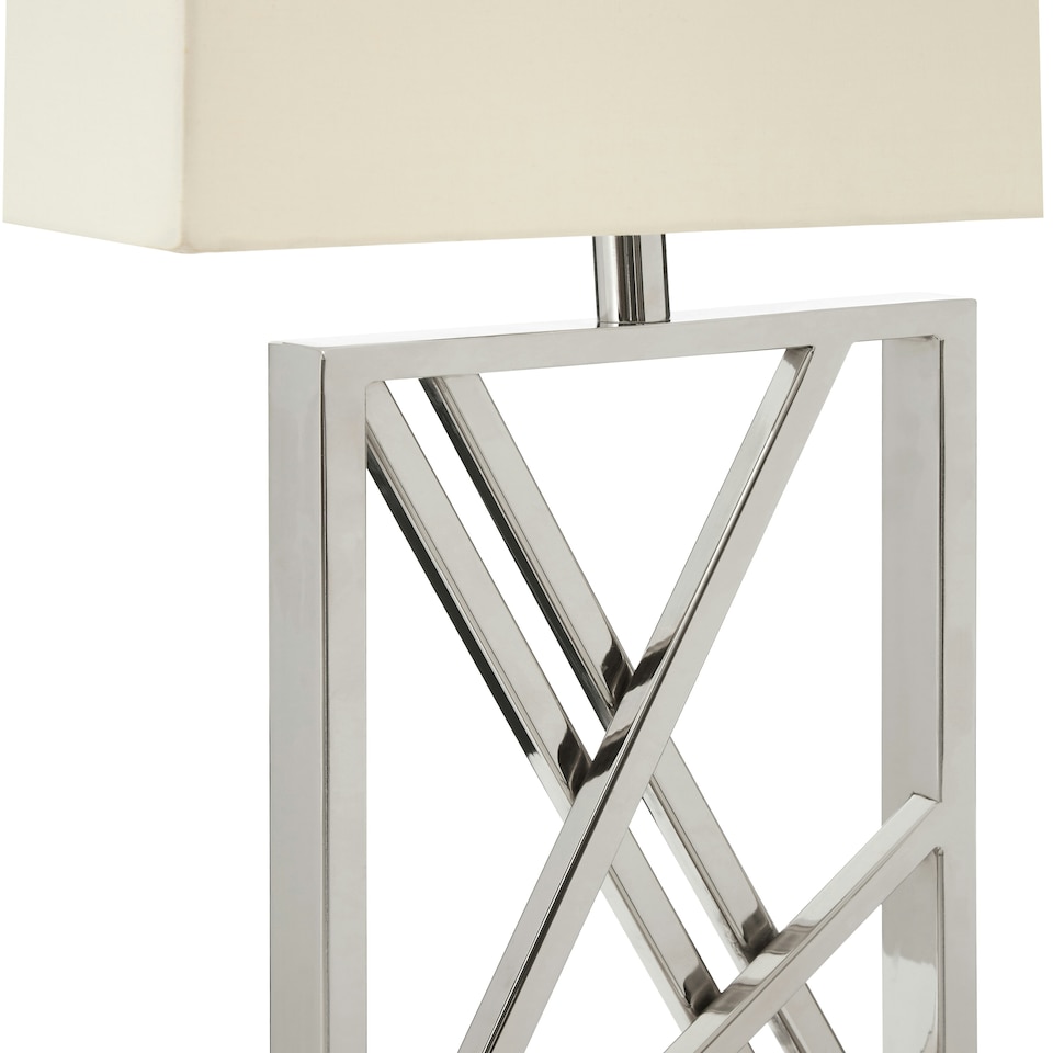 image 1 of Interiors by Premier Table Lamp Silver