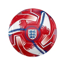 England FA Turbine Print Football - Red/Dark Blue/White - 5