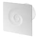 image 1 of 100mm Humidity Sensor VORTEX Extractor Fan White ABS Front Panel Wall Ceiling Ventilation