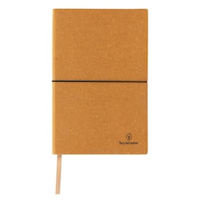 XD Collection Recycled Leather A5 Notebook - Brown - One Size