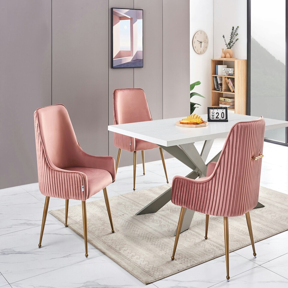 image 1 of Duke LUX Dining Table Single, White White