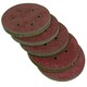 image 2 of 150mm Mixed Grit Hook And Loop Sanding Discs For DA Orbital Sanders 500pk