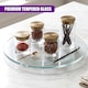 image 8 of GEEZY Lazy Susan Rotating Kitchen Organizer Clear Large