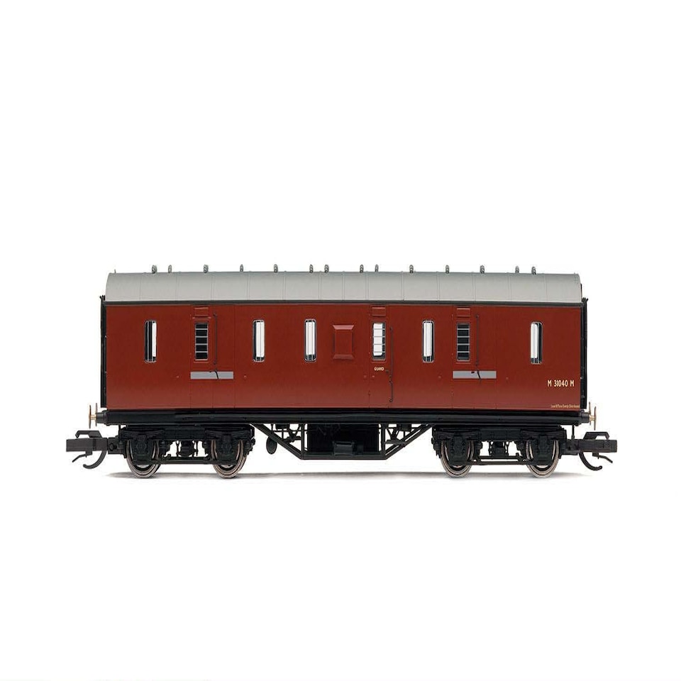 Hornby TT:120 50' Passenger Brake Coach M31240M BR