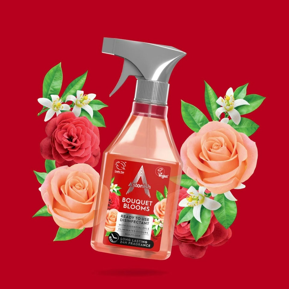 image 1 of Premium Ready to Use Disinfectant Bouquet Blooms