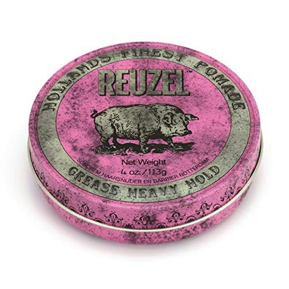 image 1 of Reuzel Pink Heavy Hold Grease Pomade 113g