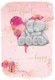 image 1 of Bears Sat Together Open Valentine's Day Card