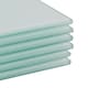 image 4 of Harbour Housewares White Glass Table Set - 40 x 30cm - 12 Piece Placemats & Coasters White
