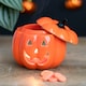image 4 of Something Different Jack-O Ceramic Lantern Oil Burner - Orange - One Size