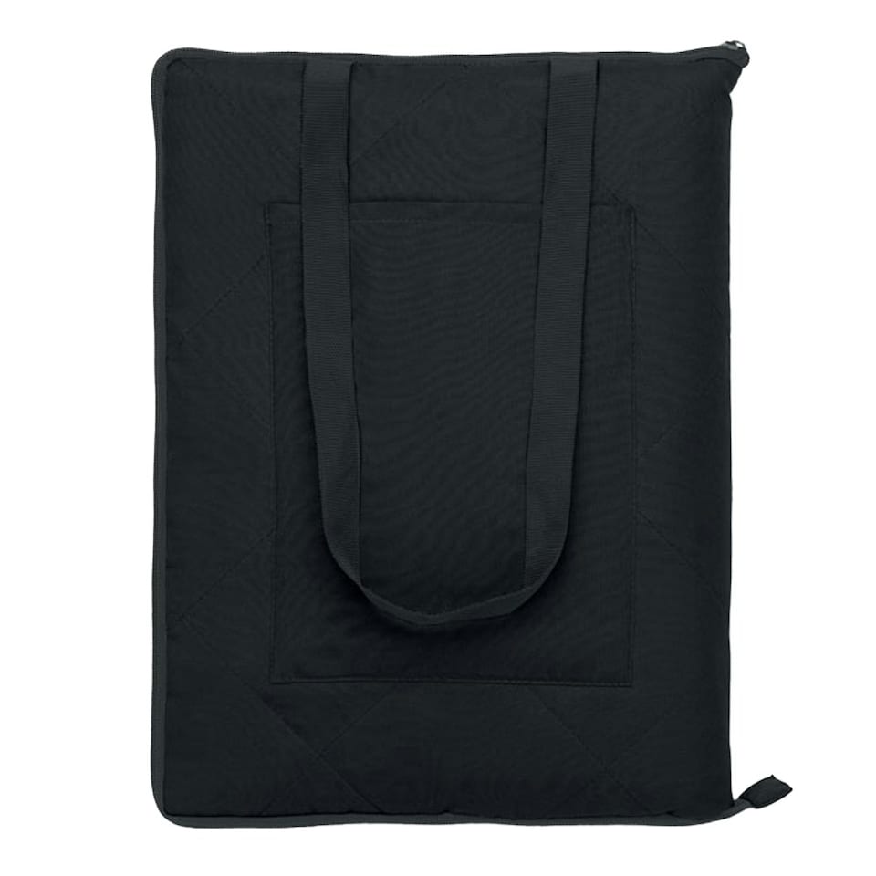 image 1 of MidOcean Pacam Foldable Picnic Blanket - Black - 180cm x 150cm Black