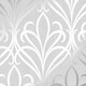 image 2 of Camden Damask Wallpaper in Soft Grey and Silver Multi