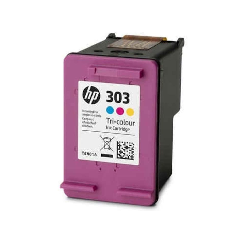 image 1 of 2x HP 303 Black & 1x Colour Ink Cartridge