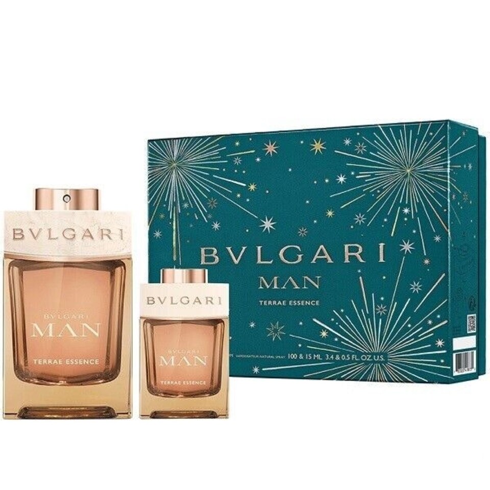 image 1 of BVLGARI MAN TERRAE ESSENCE 100ML EDP SPRAY + 15ML EDP SPRAY BRAND NEW GIFT SET
