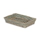 image 1 of Small Chip wood Tray | Brown | Brown | Small