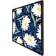 image 3 of Daisies on navy (Picutre Frame) Brown | Oak | S