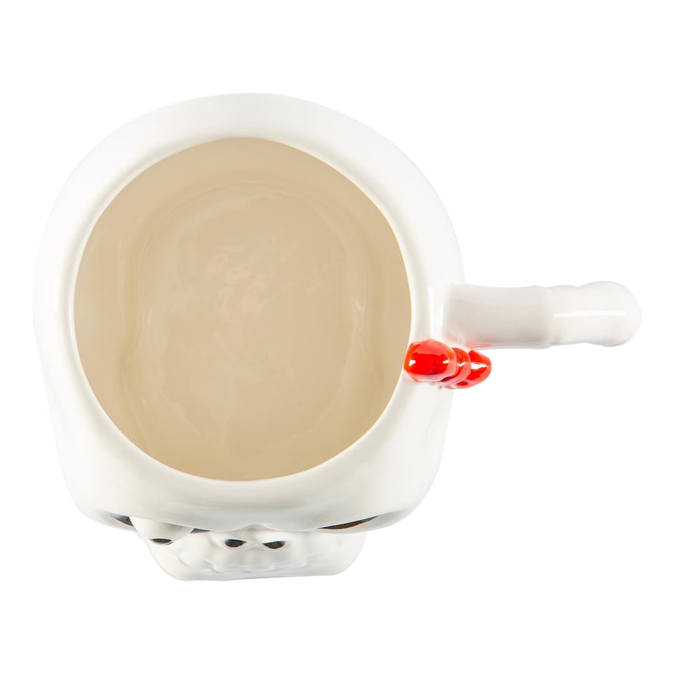 image 1 of Fax Potato Halloween Stoneware Skull Mugs - 750ml - Pack of 4