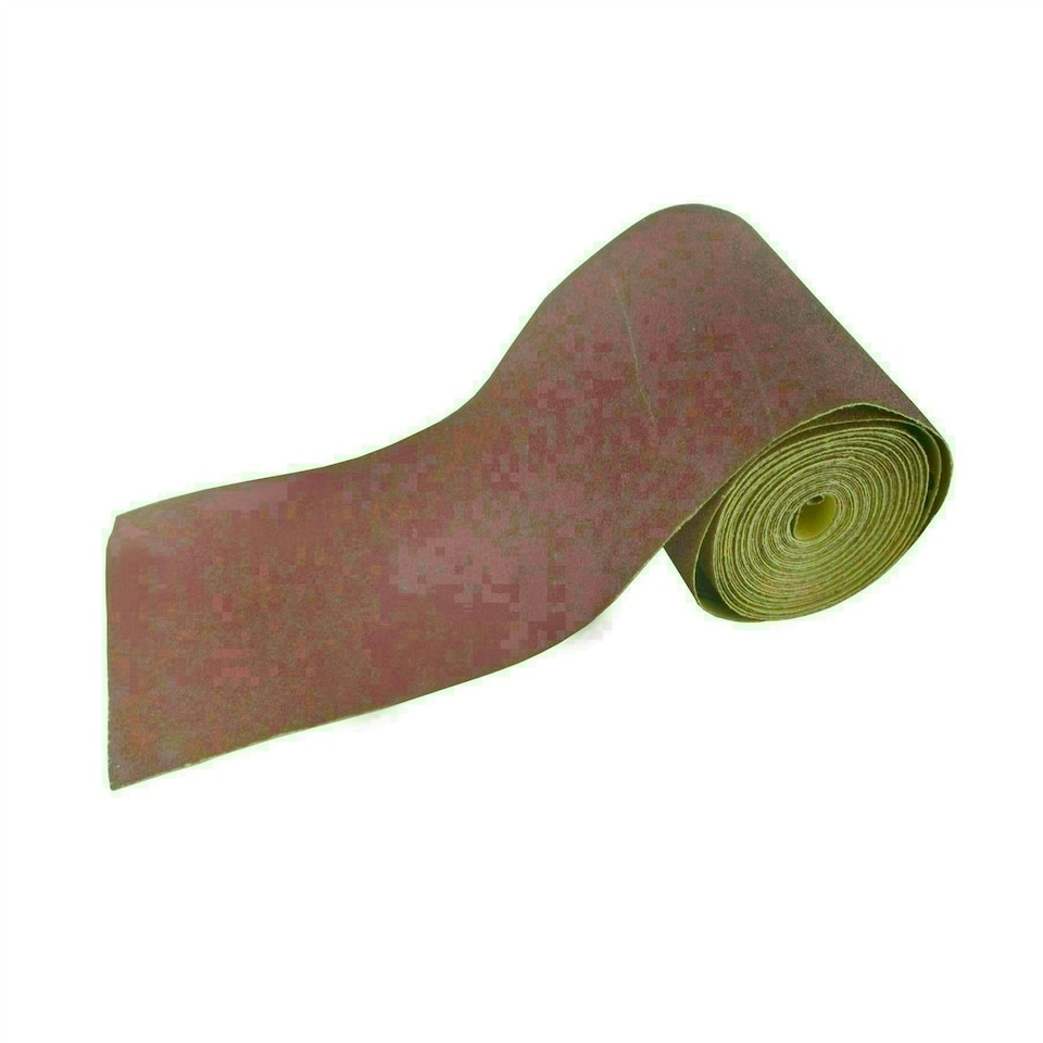 image 1 of Sand Paper Roll 60 Grit Abrasive 5m Long 115mm Wide Aluminium Oxide SIL153