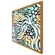 image 4 of Tropical leaves & animal print (Picture Frame) Grey | M