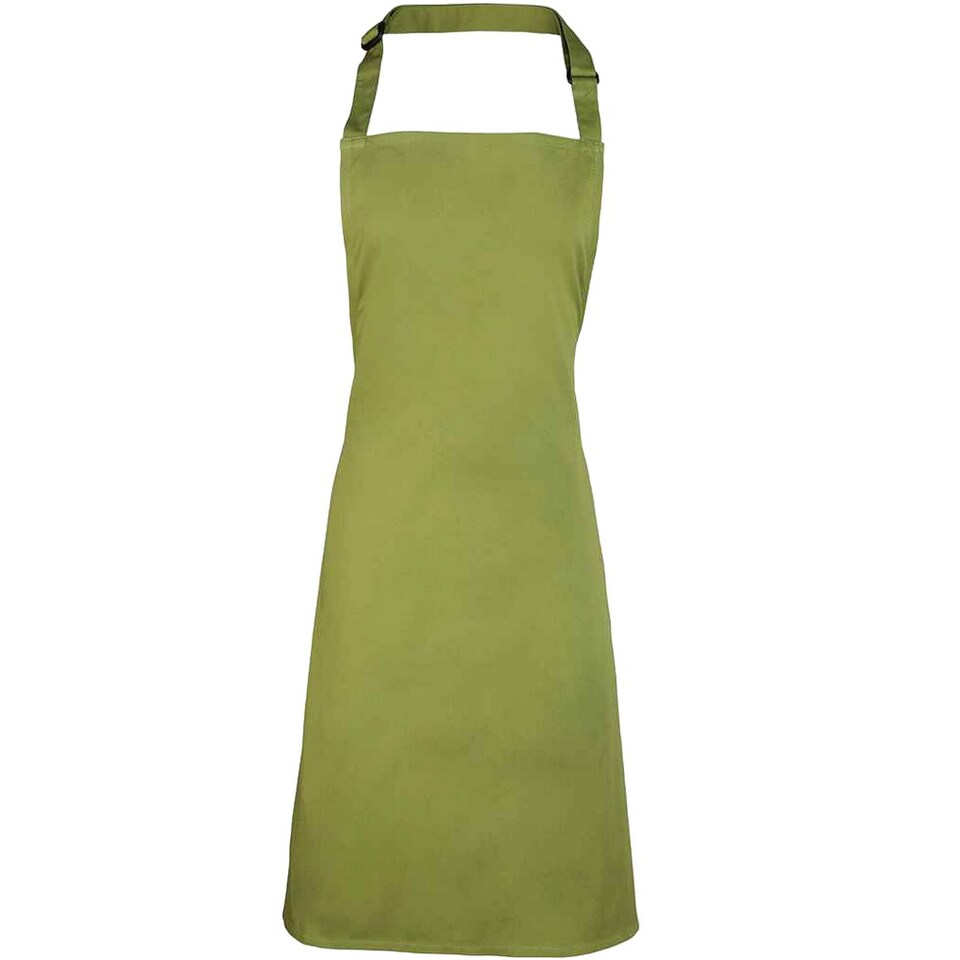 image 1 of Premier Unisex Adult Colours Full Apron | Green | Oasis Green | One Size | 1