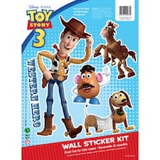 Toy Story 3 Woody & Friends Stickers - Multicoloured - One Size