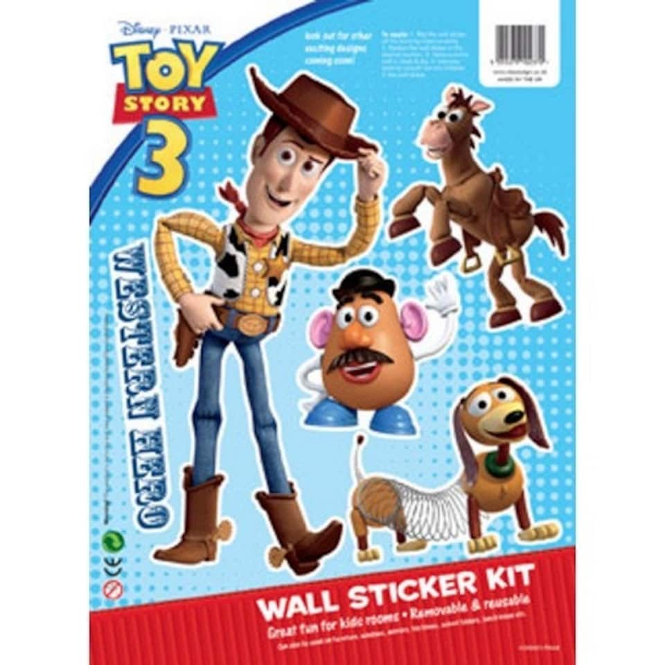 Toy Story 3 Woody & Friends Stickers - Multicoloured - One Size