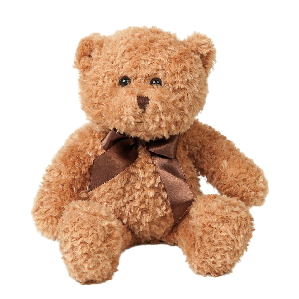 Mumbles Brumble Bear Plush Toy - Light Brown - M