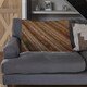 image 2 of Aerial view of hay bale fields Designer Blanket | Multi