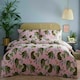 image 1 of Portfolio Home Night Jaguar Animal Print Bedding Duvet Cover Set Pink | Super King
